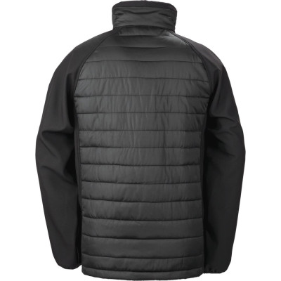 Blusão Softshell acolchoado Black Compass